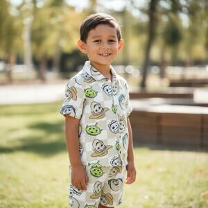 Disney Toy Story Outfit Set - Woody, Buzz, Forky - Size 7